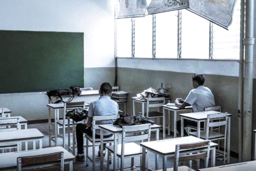 Estudio revela altos índices de abandono escolar en zonas populares de Caracas