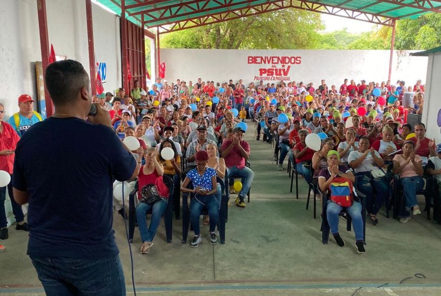 PSUV inició despliegue organizativo electoral en el sur de Aragua