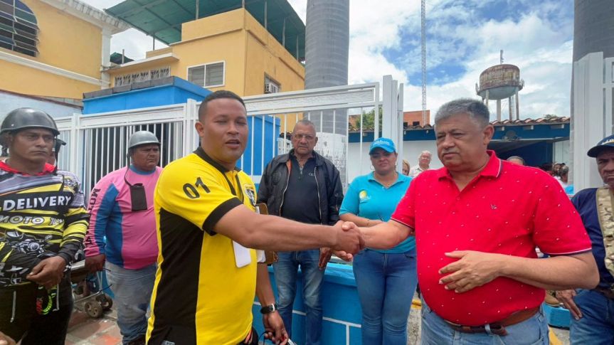 Motorizados organizados de Libertador agradecieron al alcalde “Chacho” por el apoyo y respeto